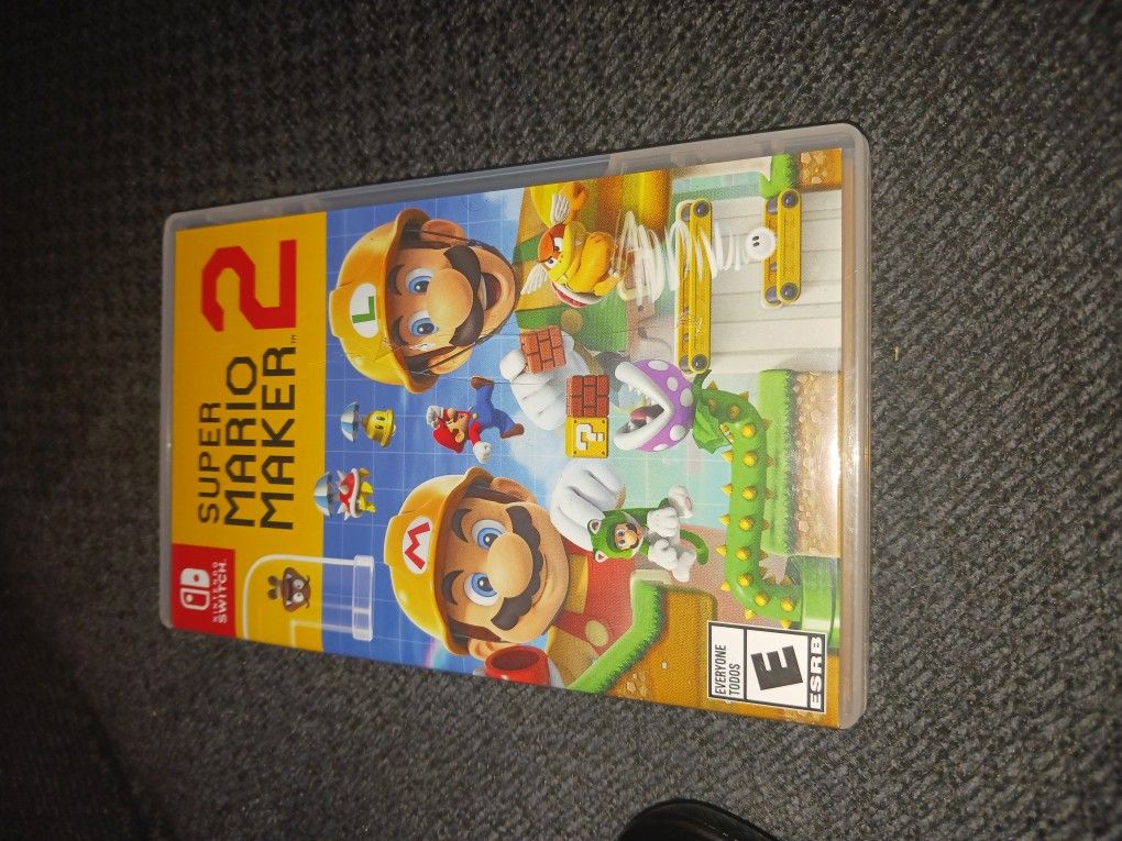 super mario maker 2 switch used