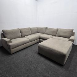Can Deliver! Clean Sectional Sofa Couch Washable Pillows/Cushions