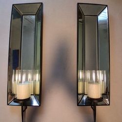 Beekman Large. Beveled Mirror Sconce