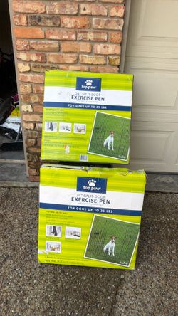 Dog exercise pen