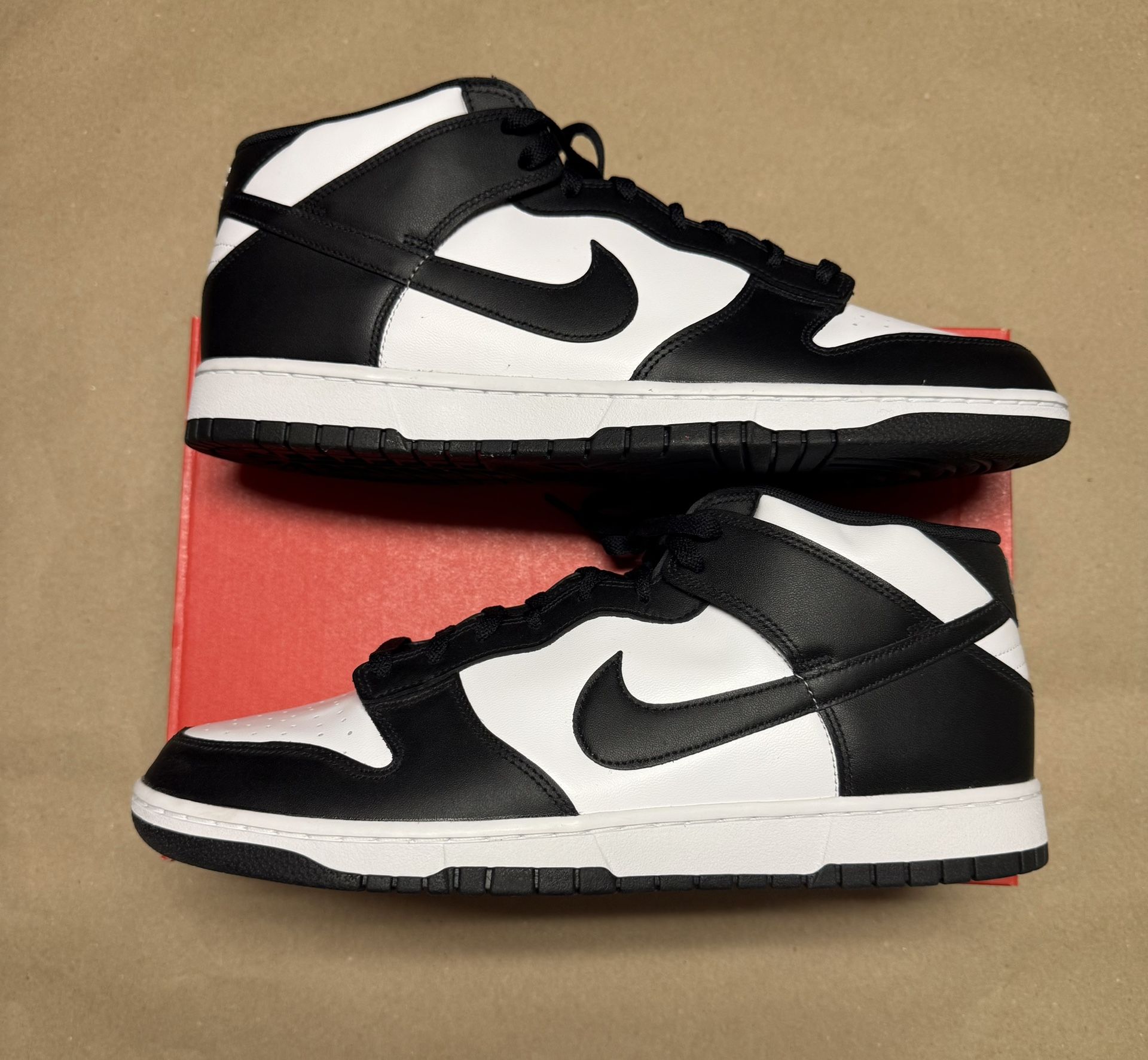 Nike Dunk Mid Retro Panda SB men’s size 14 shoes Rare NEW!
