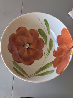 Italian Flower Bowl