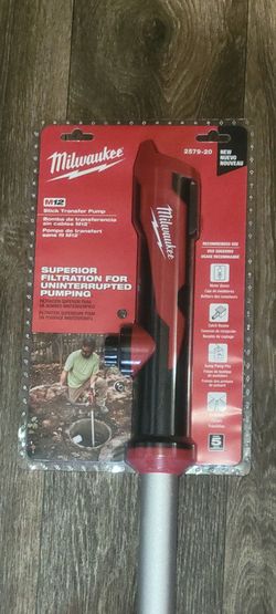 Milwaukee M12 Cordless Stick Transfer Pump 2579-20 (Tool Only) Brand New