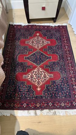 Small Persian Red Rug