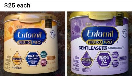 Baby formula enfamil Neuropro $25 each