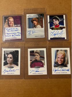 Star Trek Autograph Trading Cards