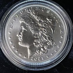 $1 2021 Morgan Dollar, Collectable Coin USA 