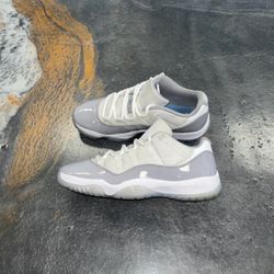 Size 10.5 - Air Jordan 11 Retro Low Cement Grey