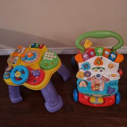 Baby Walker And Entertainment Center 