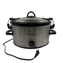 Crock- Pot Cook and Carry 6-quart Manual Slow Cooker Locking Lid