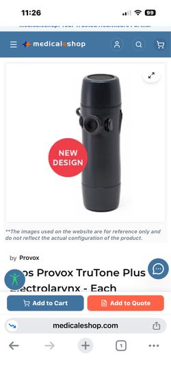 Provox electrolarynx emote