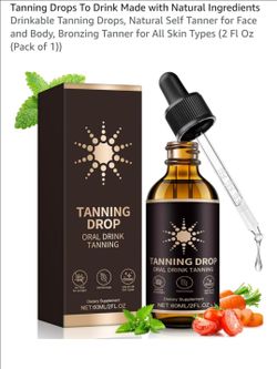 Tanning drops