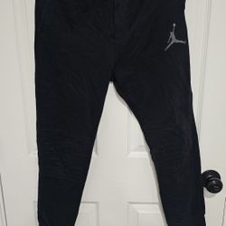 Jordan Sweatpants Men's Size Small Black