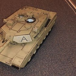 17" Military Toy Army Tank