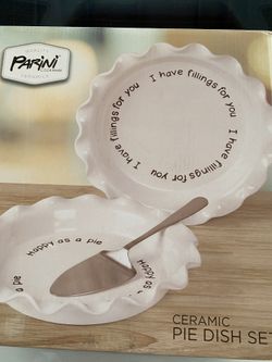Ceramic Pie Plate - Parini