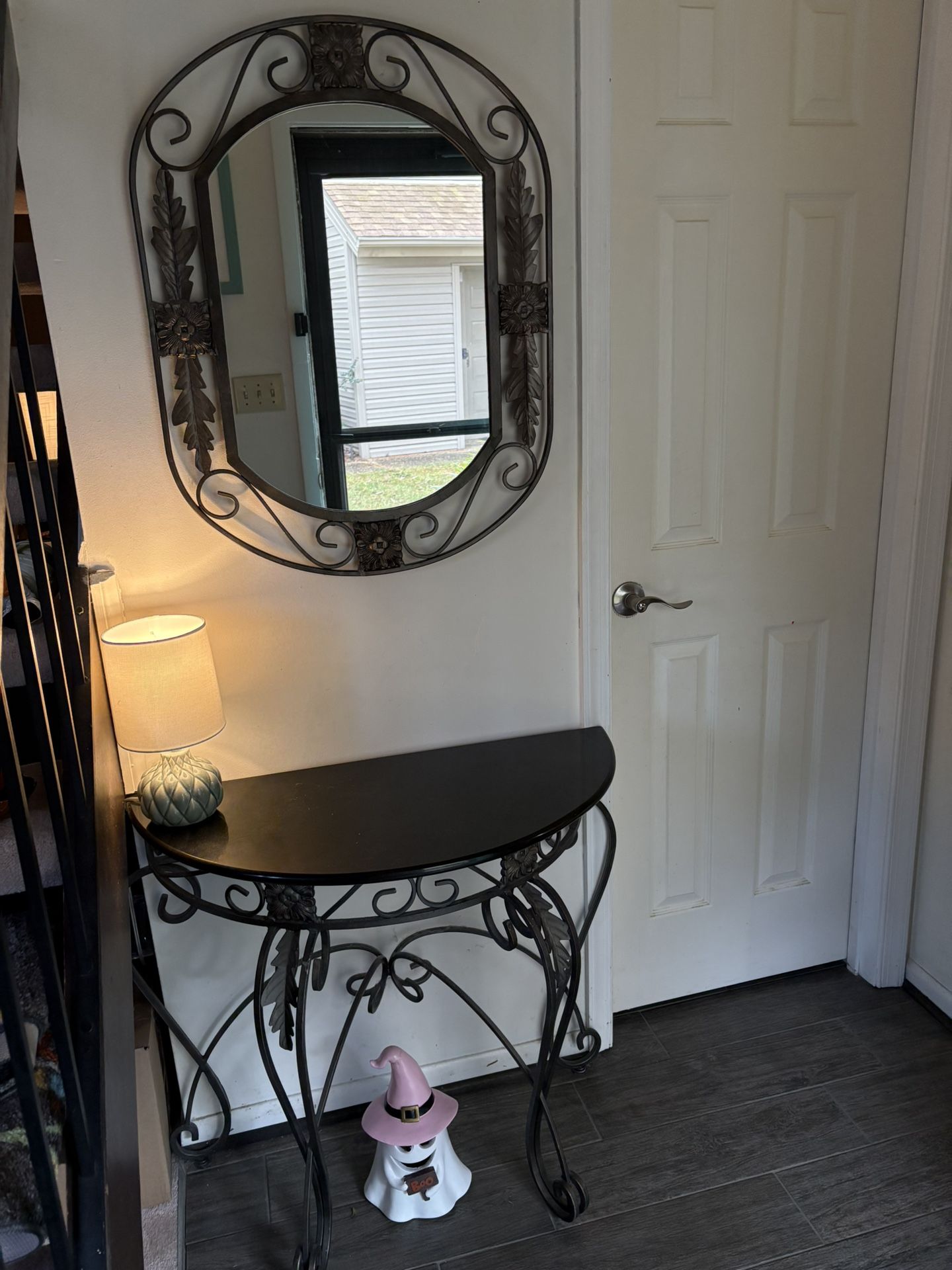 Entryway / Foyer Table & Mirror