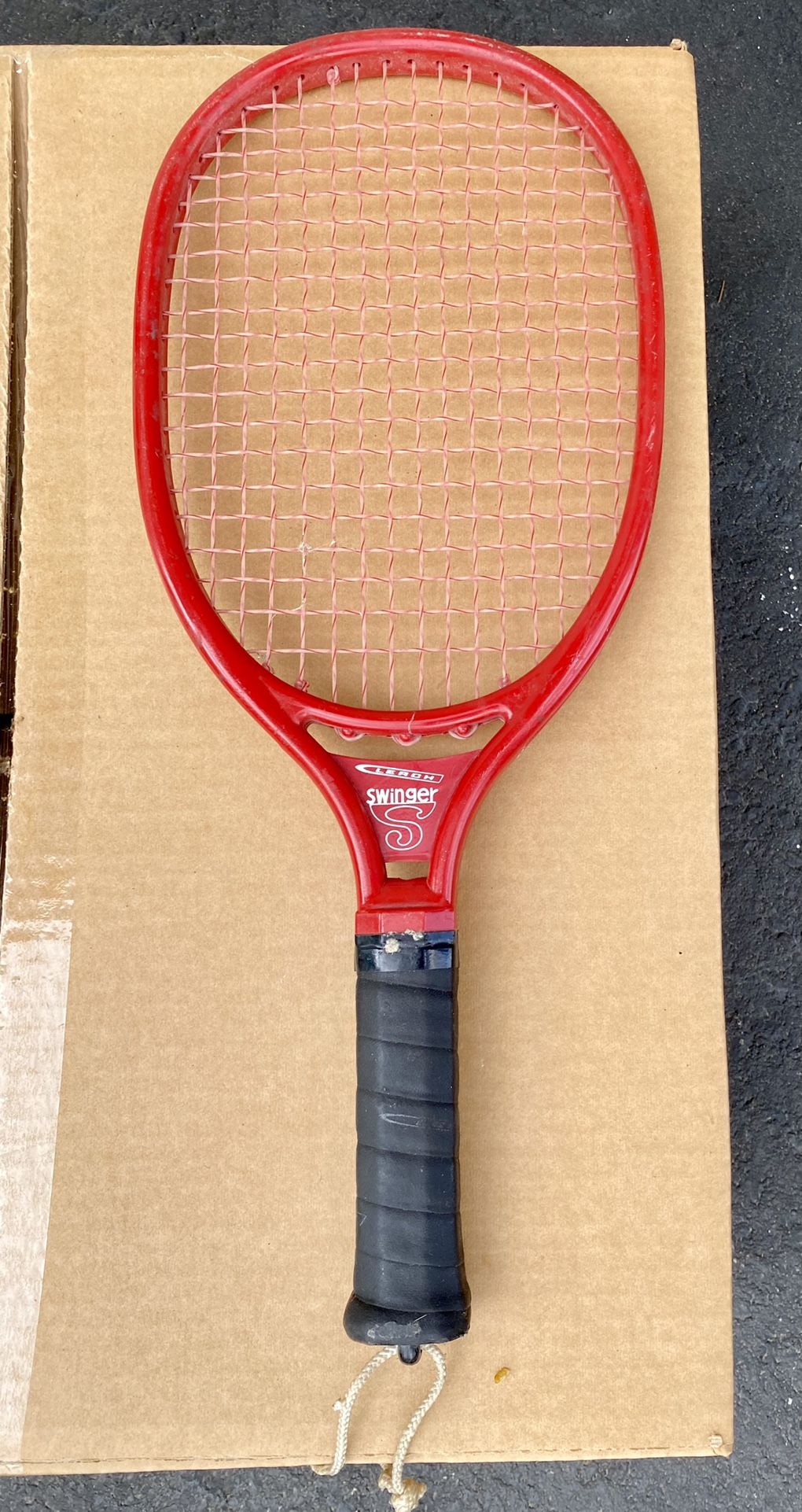 vintage swinger leach racquet ball racket