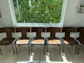 Vintage Donghia "Anziano" Leather Chairs