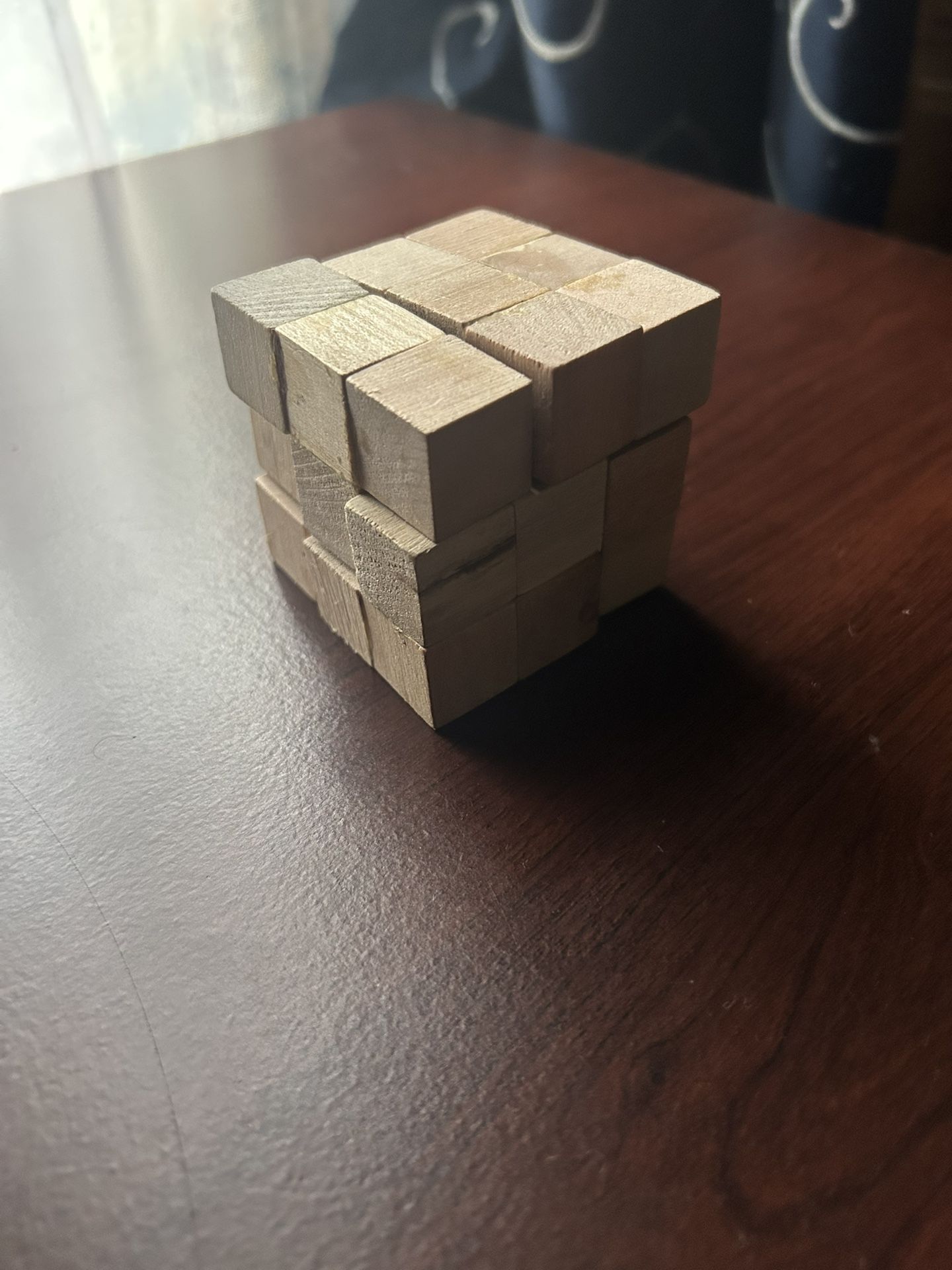 Wooden Block Puzzle (3x3x3)