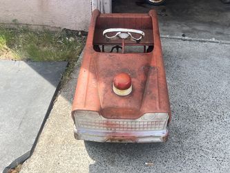 Fire Chief Pedal Car