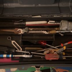 Toolbox With Miscellaneous Tools