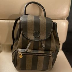 EUC FENDI PENQUIN CANVAS BACKPACK​​