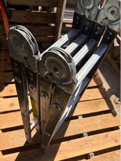 Heavy Duty Extension Ladder with Pulleys