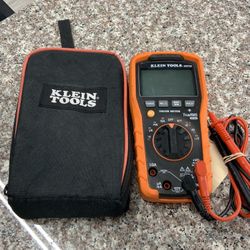 Klein Tools Mm700 Digital Multimeter With Bag 