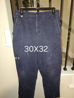 CARHARTT FRC NAVY BLUE PANT 