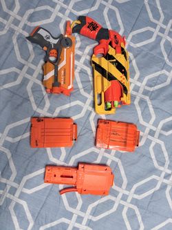 Nerf Guns + Magazines