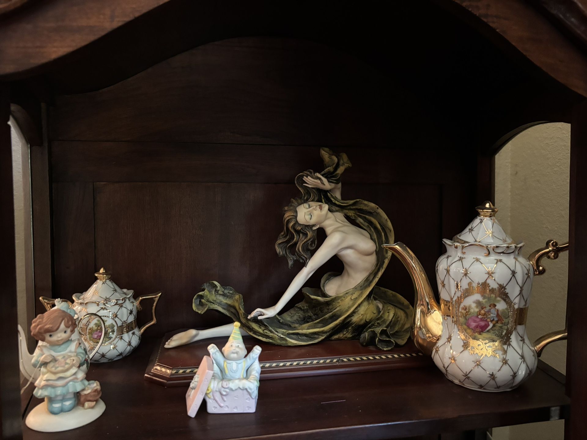 Glass antique Shelf