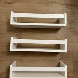 Three Hanging Bookshelves 