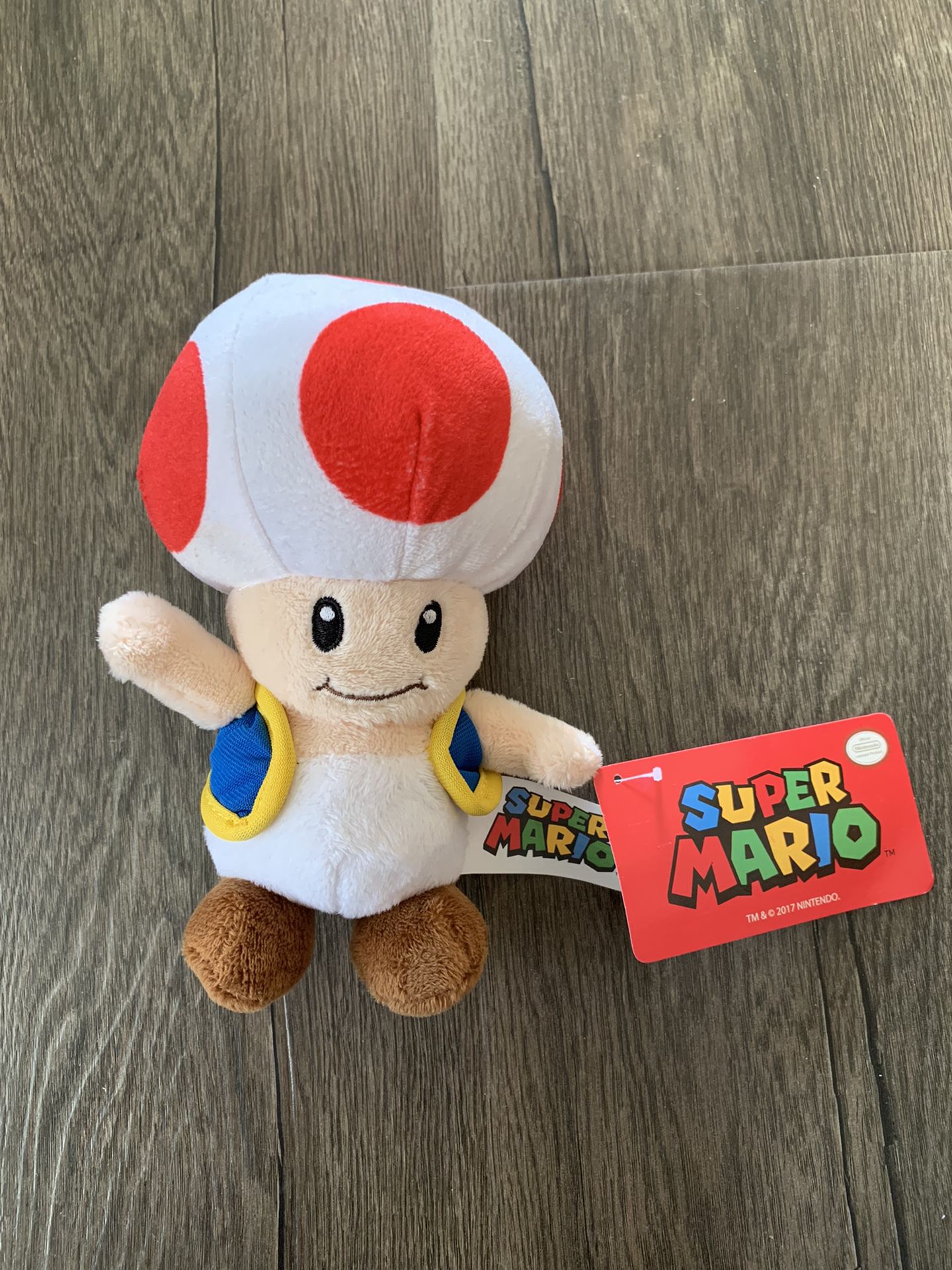 NEW WITH TAG SUPER MARIO TOAD PLUSH for Sale in West Covina, CA - OfferUp