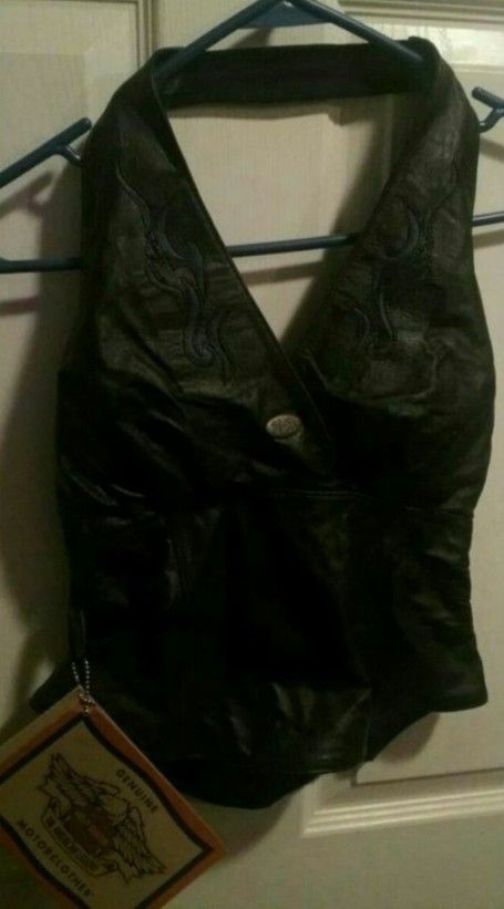 New Harley Davidson Women's Halter Top & Skort/shorts/ Skirt Set- Size 02