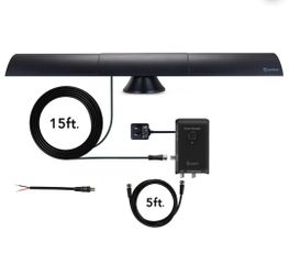 Antop Antenna Inc AT-500SBS HD Smart Bar Amplified HDTV & FM Smart Antenna 