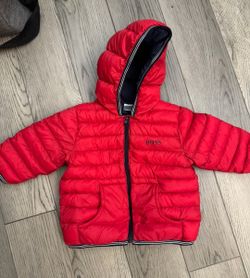 Hugo Boss Baby Puffer Jacket Red