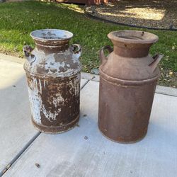 Vintage Milk Cans