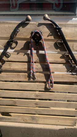 Red White And Blue Horse Reins 