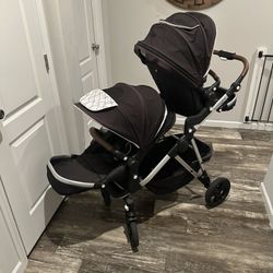 Mockingbird Double Stroller 