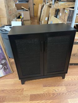 Wood 31.5 in. Buffet Sideboard