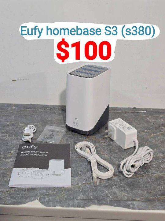 eufy Security S380 HomeBase 3 Local Expandable Storage up to 16TB