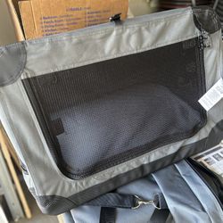 Portable Soft-Sided Folding Travel Crate Kennel
