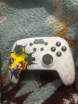 Mario designed Nintendo switch controller