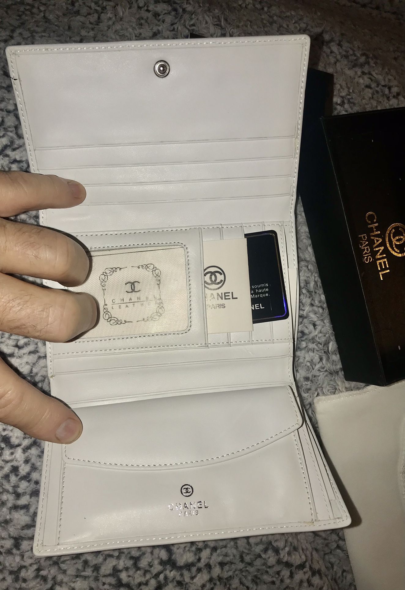 Chanel Vintage 2000-2002 Trifold Wallet