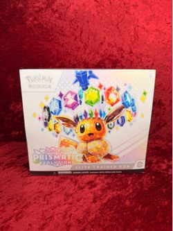 Pokémon TCG Scarlet & Violet Prismatic Evolutions Elite Trainer Box Eevee