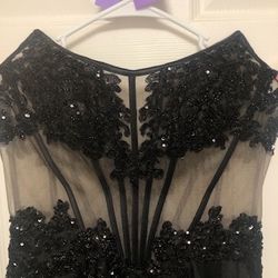 Black Prom Dress-size 6