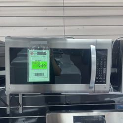 Microwave-LG Open Box Over The Range Microwave With 1 Year Warranty 