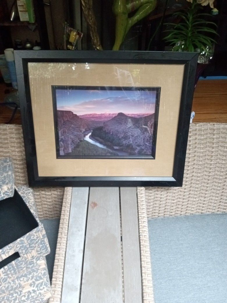 Framed Photo Of Grand Canyon