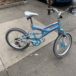 Blue bike