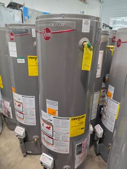 New Water Heater Rheem Performance
